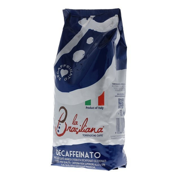 Kawa ziarnista La Brasiliana Decaffeinato 1kg