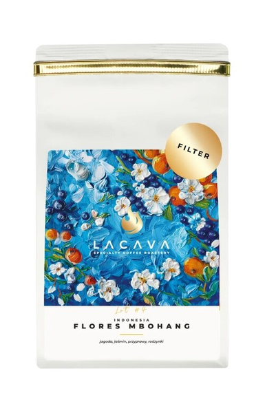 Kawa ziarnista LaCava Indonesia Flores Mbohang Filtr 250g - NIEDOSTĘPNY
