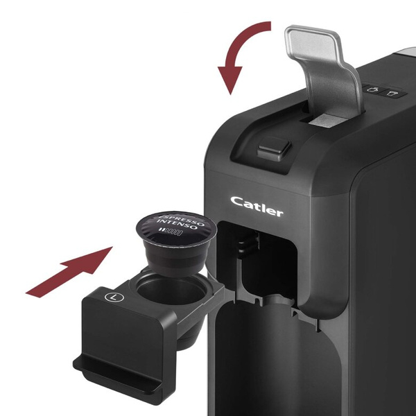 Kapsułkowy ekspres do kawy Catler ES 721 B + Szuflada na kapsułki