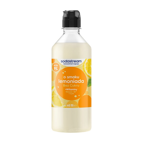 Zestaw Syrop SodaStream Lemoniada 3x440 ml - Bez cukru + Torba