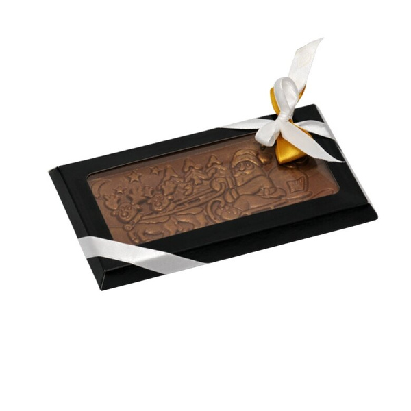 Mikołajkowa czekolada mleczna M.Pelczar Chocolatier