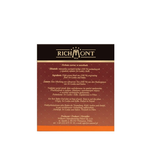 Czarna herbata Richmont English Breakfast - 40x4g