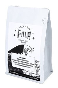 Kawa ziarnista Czarna Fala Pół-kawka 250g - NIEDOSTĘPNY