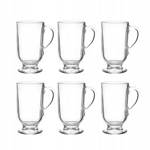 Zestaw szklanych kubków na stopce Altom Werona 310ml - 6szt