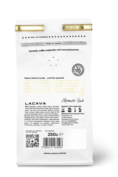 Kawa ziarnista LaCava Ethiopia Tibebu Roba Filter 250g