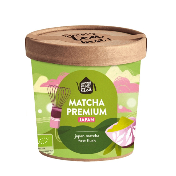 Brown House & Tea Matcha Premium Japan - japońska matcha I zbiór 30g – NIEDOSTĘPNY