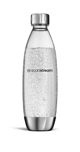 Butelka na wodę SodaStream Fuse 1l - Metal – NIEDOSTĘPNY