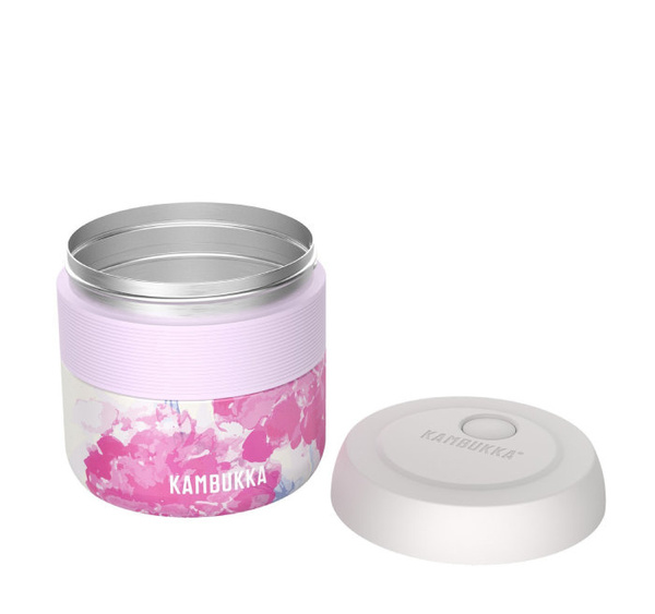 Termos obiadowy Kambukka Bora 400 ml - Pink Blossom - NIEDOSTĘPNY