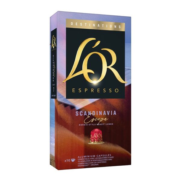 Kapsułki do Nespresso L'OR Destinations Scandinavia Escape 10 szt.