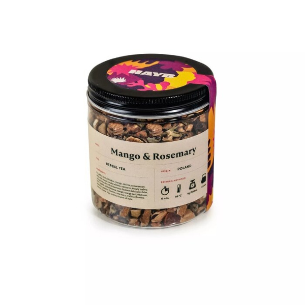Herbata ziołowa HAYB Mango i Rozmaryn 70g