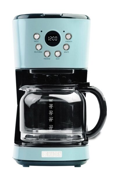 Ekspres do kawy Haden Heritage - Turkusowy + GRATIS Kawa HAYB Konesso Filter Blend 250g