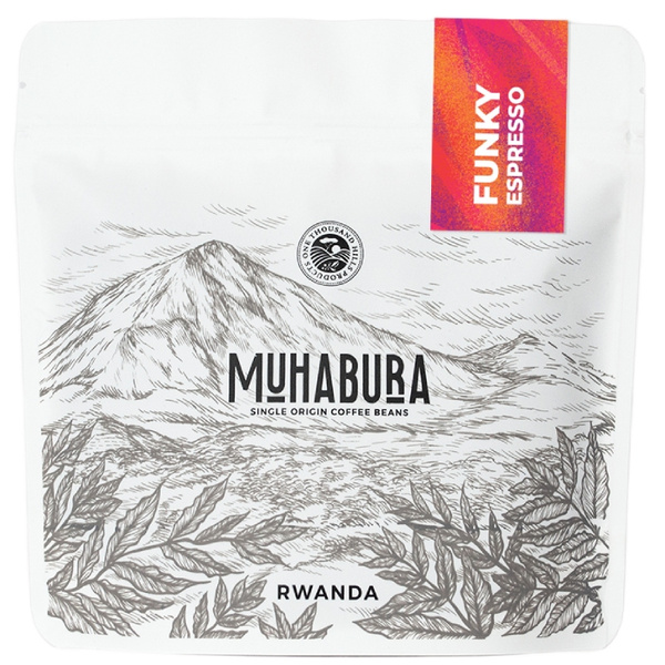 Kawa ziarnista RWANDA MUHABURA FUNKY ANAEROBIC ESPRESSO 1kg