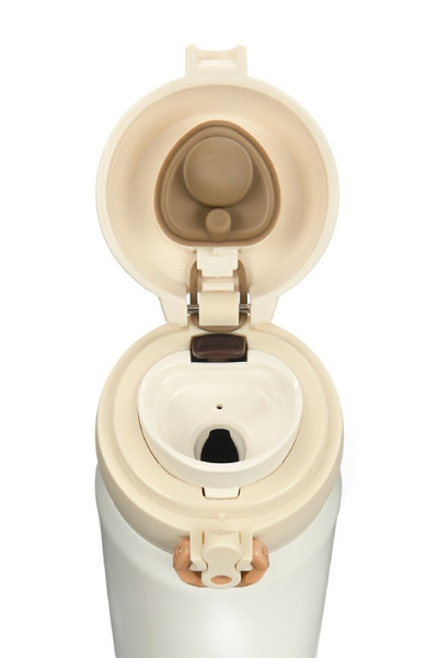 Kubek termiczny Majestic Sport Mash 450 ml - Biały