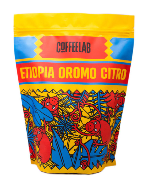 Kawa ziarnista Coffelab Etiopia Oromo Citro 500g - NIEDOSTĘPNY