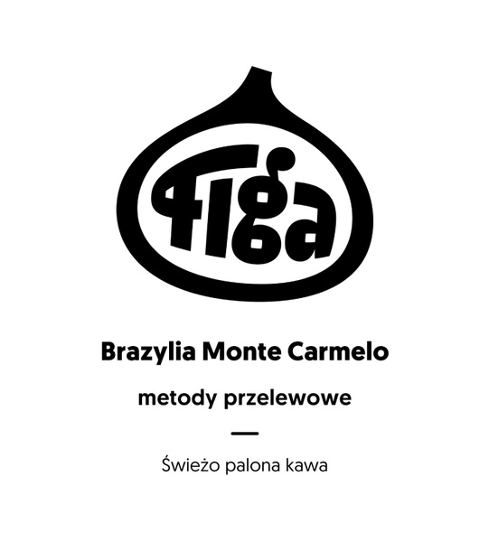 Kawa ziarnista Figa Coffee Brazylia Monte Carmelo FILTR 250g