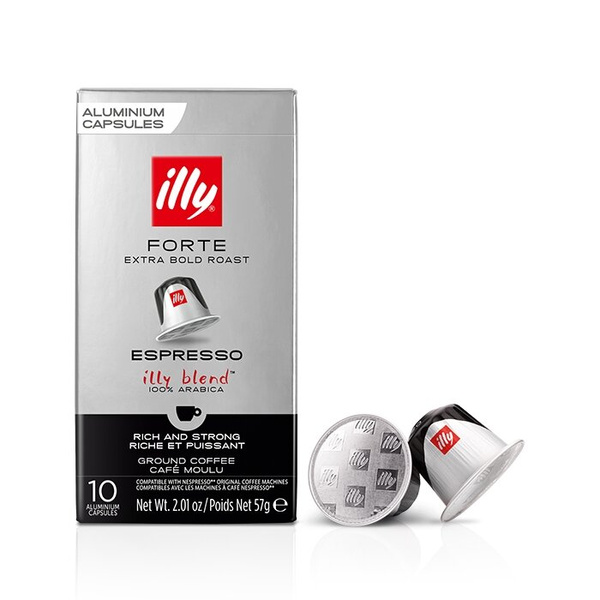 Kapsułki do Nespresso illy Forte Extra Bold Roast 10 sztuk – NIEDOSTĘPNY