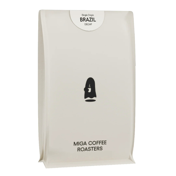 Kawa ziarnista Miga Brazil Alta Mogiana Decaf 200g