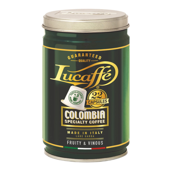 OUTLET - Kapsułki do Nespresso Lucaffe Colombia Specialty Coffee - 22 sztuki