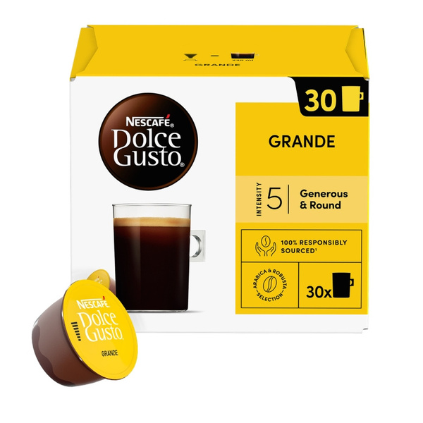 OUTLET - Kapsułki Nescafé Dolce Gusto Grande 30 sztuk