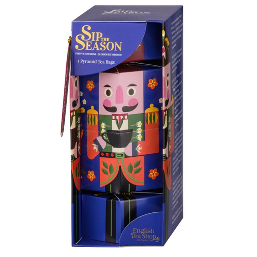 Herbata English Tea Shop Nutcracker Blue Harmony - 3 piramidki