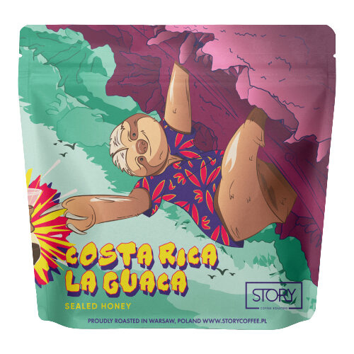Kawa ziarnista Story Kostaryka La Guaca Sealed Fermentation Honey 250g - NIEDOSTĘPNY