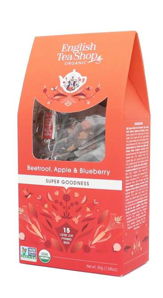 Owocowa herbata English Tea Shop Beetroot Apple & Blueberry 15x2g - NIEDOSTĘPNY