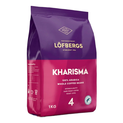 Kawa ziarnista Löfbergs Kharisma 1kg - opinie w konesso.pl