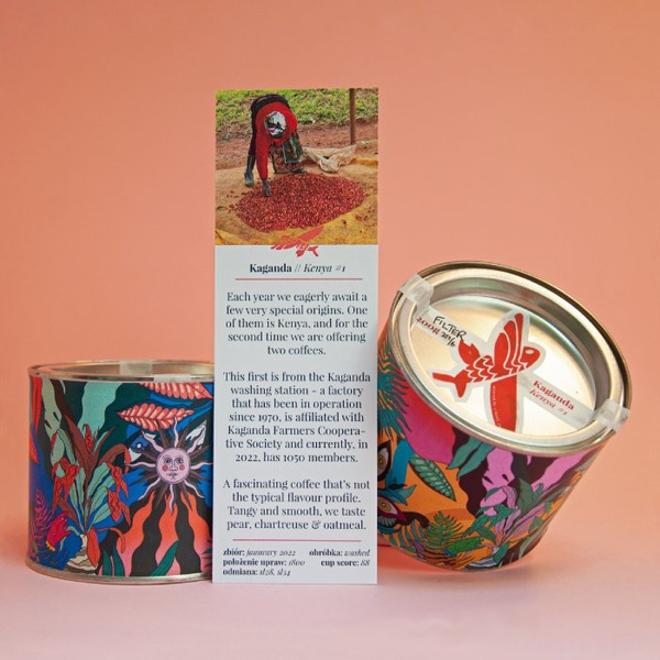 Kawa ziarnista Pale Kenia Kaganda ESPRESSO 200g - NIEDOSTĘPNY