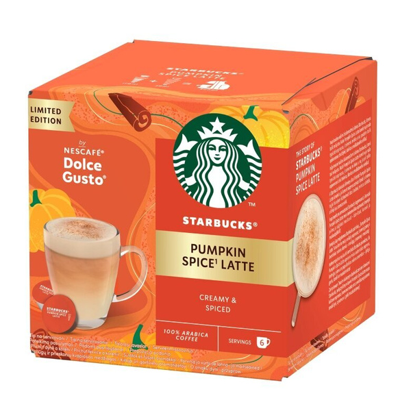 OUTLET - Kapsułki Nescafé Dolce Gusto STARBUCKS® Pumpkin Spice Latte 12 sztuk