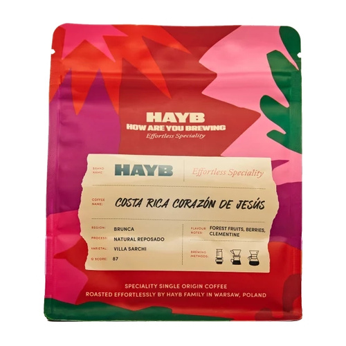 Kawa ziarnista HAYB Costa Rica Corazon de Jesus 250g – NIEDOSTĘPNY