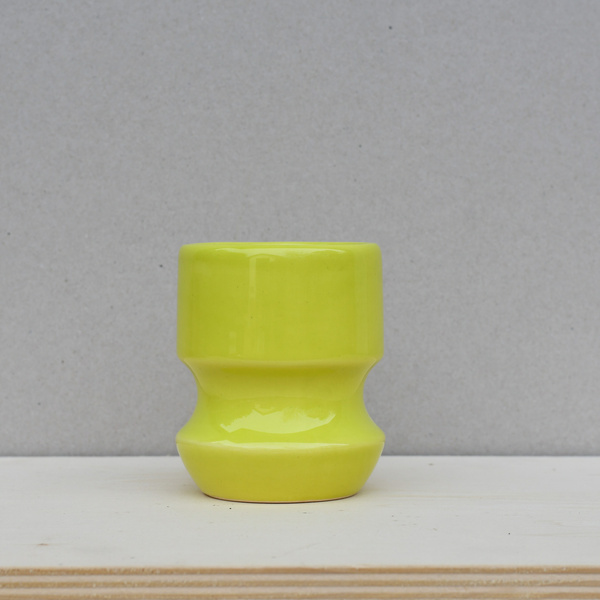 Kubek Bad Idea Not.Bad Studio 350ml - Limonkowy wklęsły