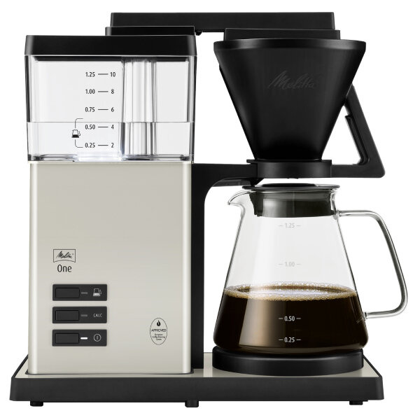 Ekspres przelewowy Melitta One 1031-03 - Creamy White + 250G KAWY GRATIS