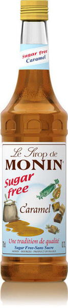 OUTLET - Syrop CARAMEL SUGAR FREE MONIN 0,7 L
