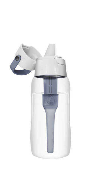 Butelka filtrująca Dafi SOLID 0,5 l + filtr węglowy - Jeansowa