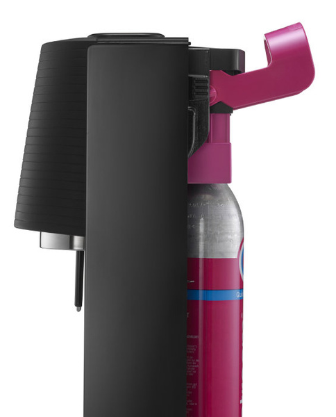 Saturator do wody gazowanej SodaStream Terra - Czarny + książka koktajle pełne bąbelków