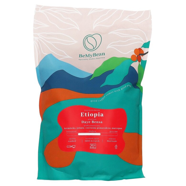 Kawa ziarnista BeMyBean Etiopia Daye Bensa 1kg - NIEDOSTĘPNY