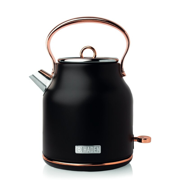 Czajnik elektryczny Haden Heritage 1,7l - Czarno-miedziany