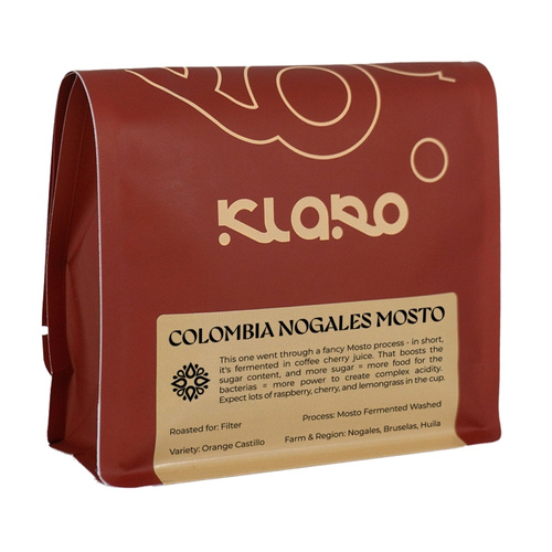 Kawa ziarnista Klaro Colombia Nogales Mosto Filter 200g