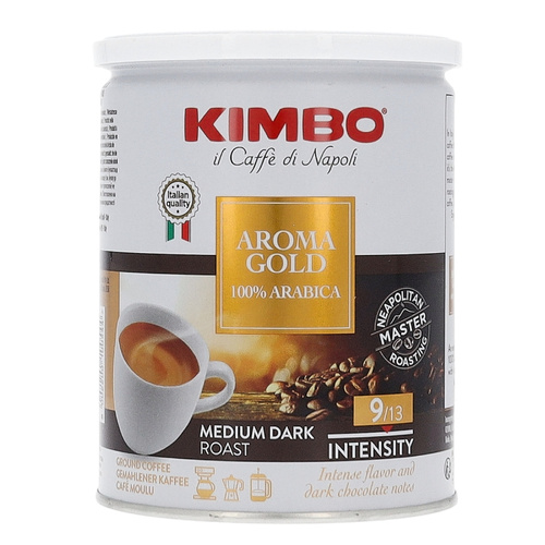 Kawa mielona Kimbo Aroma Gold 250g - puszka