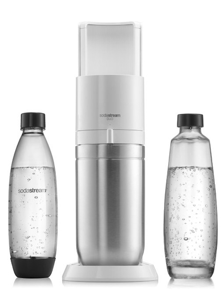 Saturator do wody gazowanej SodaStream Duo - Biały + książka