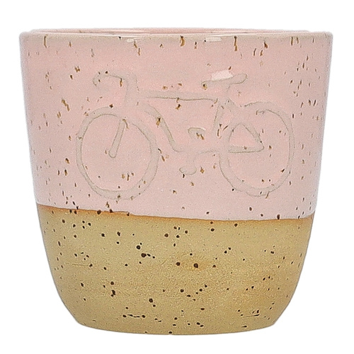 Ceramiczny kubek rower Pot Pot - Rose 200 ml