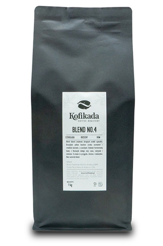 Kawa ziarnista Kofikada Blend Numer 4 1kg - opinie w konesso.pl