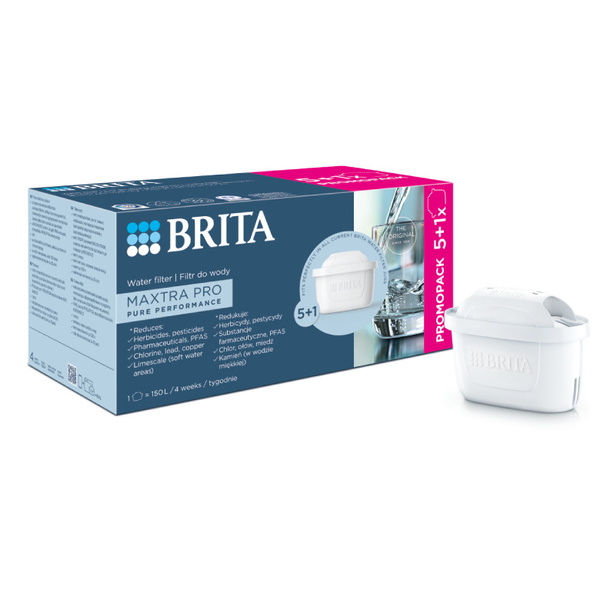 OUTLET - Filtr wody BRITA MAXTRA PRO Pure Performance 5+1 szt
