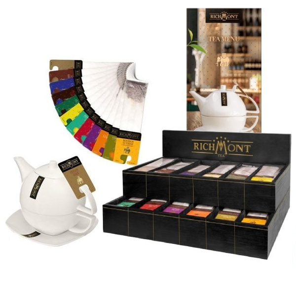 Duży pakiet Richmont - herbaty + akcesoria