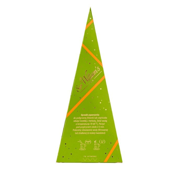 Zielona herbata Sir Williams Tea Green Sencha - Piramida 15x1,6g