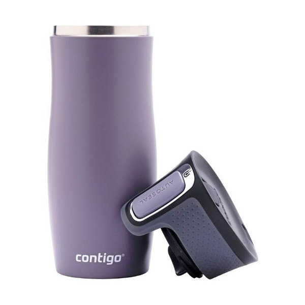 Kubek termiczny Contigo West Loop 2.0 DARK PLUM 470 ml  - Fioletowy