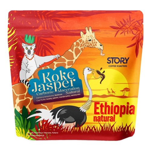 Kawa ziarnista Story Ethiopia Koke Primrose Carbonic Maceration Filtr 200g