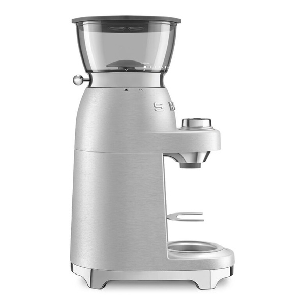 Młynek do kawy Smeg Minipro CGF02SSEU - Aluminium