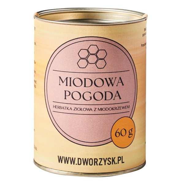 Herbatka ziołowa Dworzysk Miodowa Pogoda 60g
