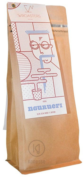 Kawa ziarnista Wroasters Kenia Ngurueri 250g - NIEDOSTĘPNY 